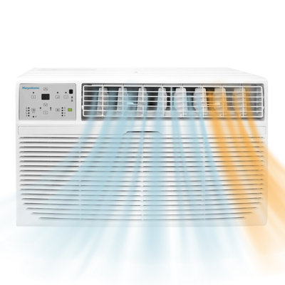 Keystone 14,000 BTU 230V Through-the-Wall Air Conditioner with 10,600 BTU Supplemental Heat Capability
