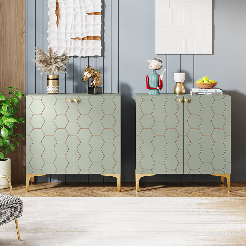 Doukala 63'' Sideboard, Light Green
