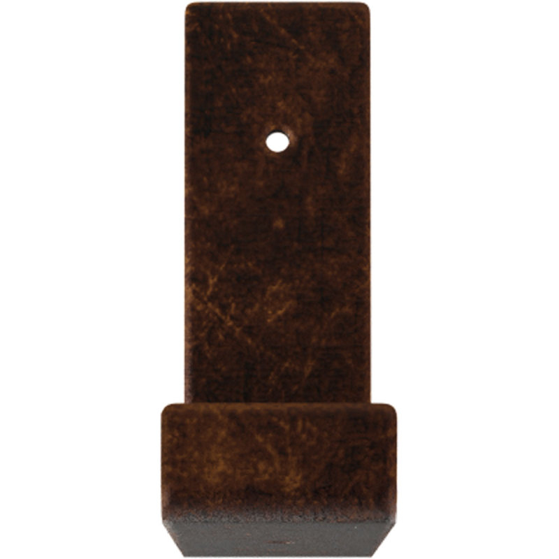 Support de tablette en acier, H 6 po x l 2 po x P 8 po, Cuivre antique