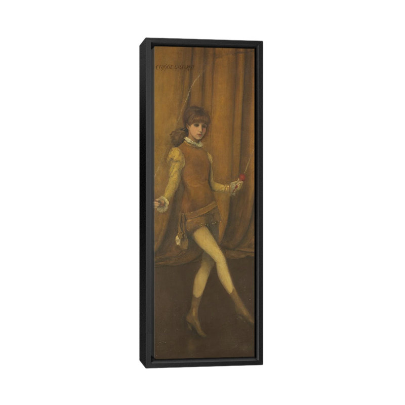 Print, Black, 152.4 cm H x 50.8cm W x 4.445cm D