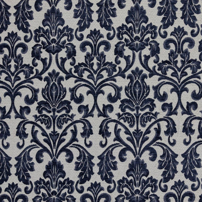 Tissu tivoli damassé Suite, Naval