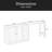 Innovative Sideboard With 2-Door, 3-Drawer Design And Adjustable Pull-Out Top For Flexible Use,Suitable For Study,Entrance And Living Room-1127577689
