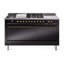 ILVE Nostalgie II 60 in Dual Fuel Range, 7 Burner, Griddle, Frenchtop-1511442330-1511442328