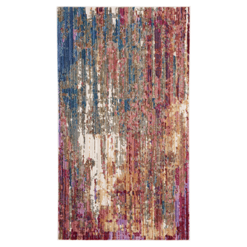 Olneyville Performance Abstract Rug, Rectangle 2'9" x 5'