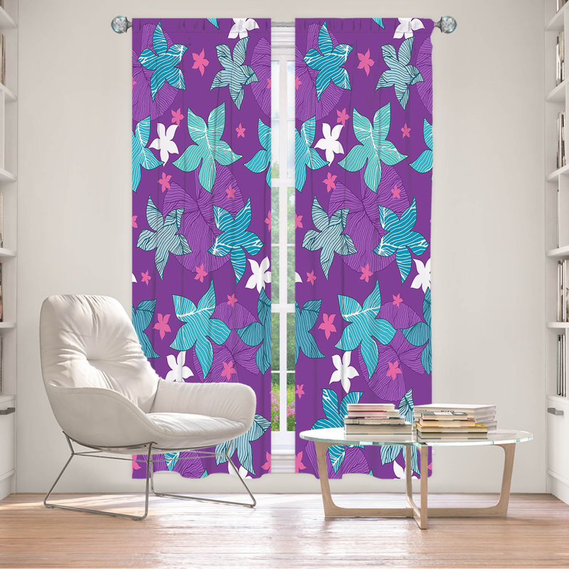 Rideau en polyester, L 20 po x L 52 po