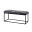 Banc rembourré en velours 39 po Gemma-1813041963