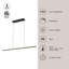 Luminaire suspendu linéaire à DEL à intensité variable de 45 po Drift-124959362