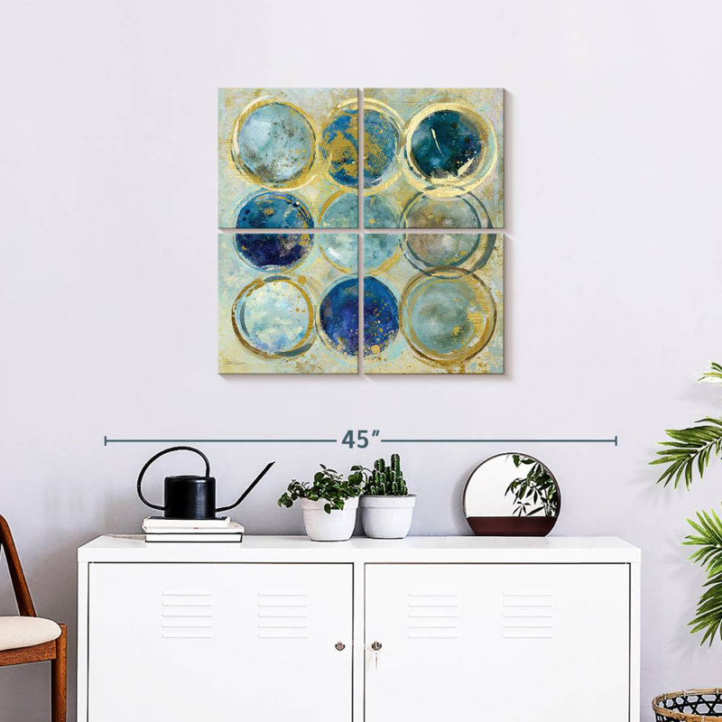 Alignment Gold, 26" H x 26" W