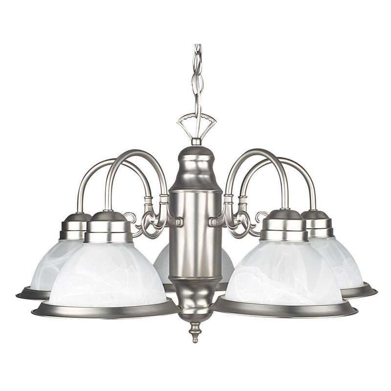 Lustre classique / traditionnel à 5 lumières Sigismund