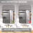 Twirl 20 in. W x 30 in. H Rectangular Frameless Tilt Wall Bathroom Vanity Mirror in Brushed Gold-1485413120-1485413134
