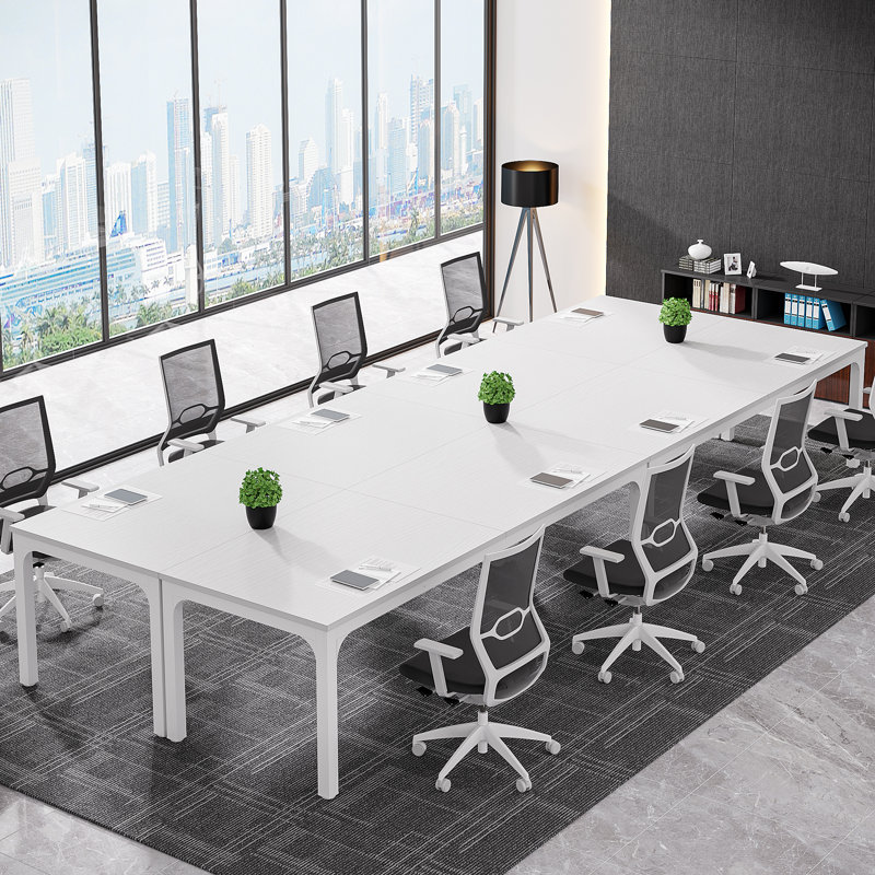78.74'' Rectangle Conference Table, White