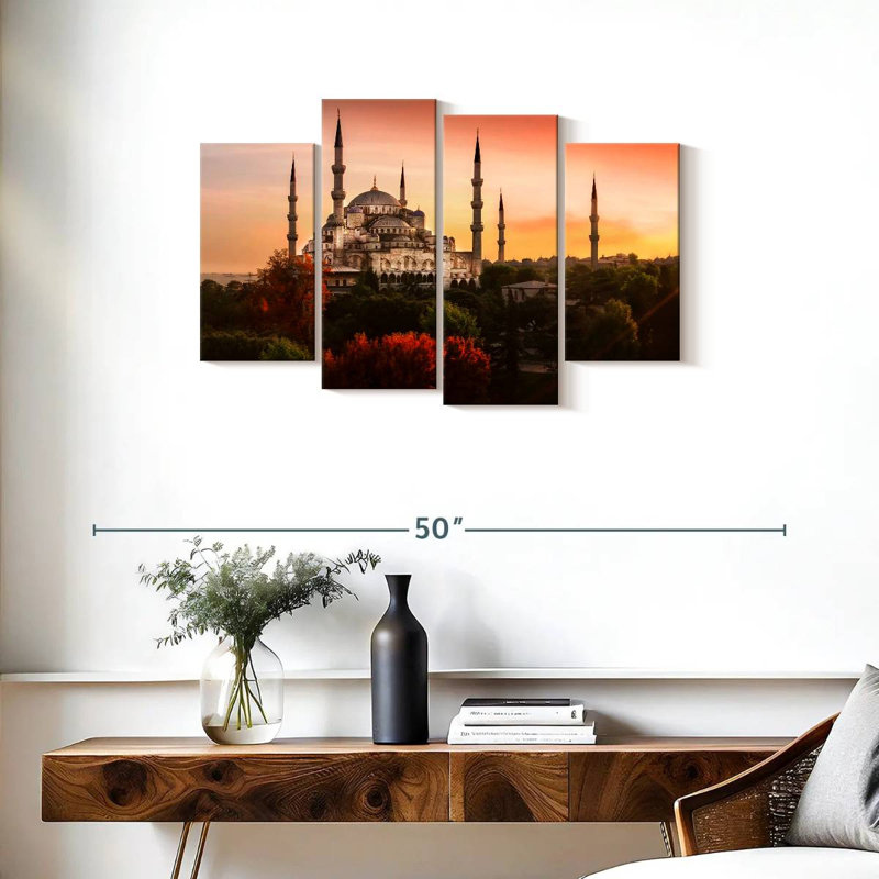 Nicci Hagia Sophia au coucher du soleil