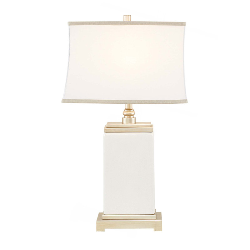 Rectangular Ceramic Table Lamp