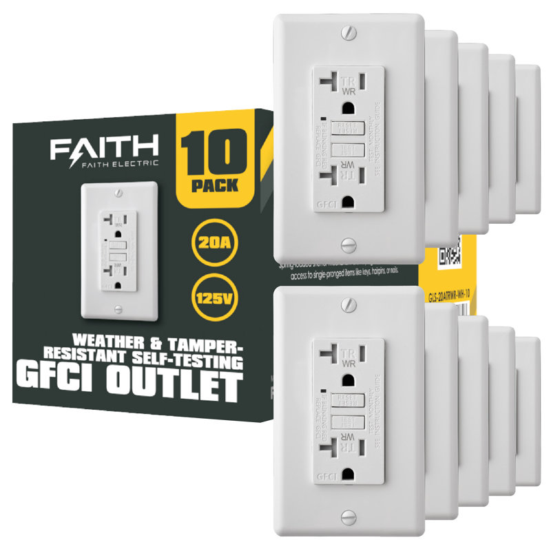 20 Tamper Resistant Decorator Outlet