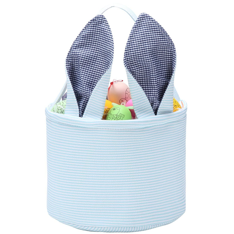 Panier de Pâques Panier de chasse aux œufs de Pâques Panier de lapin de Pâques Panier à œufs de bonbons Seaux-cadeaux