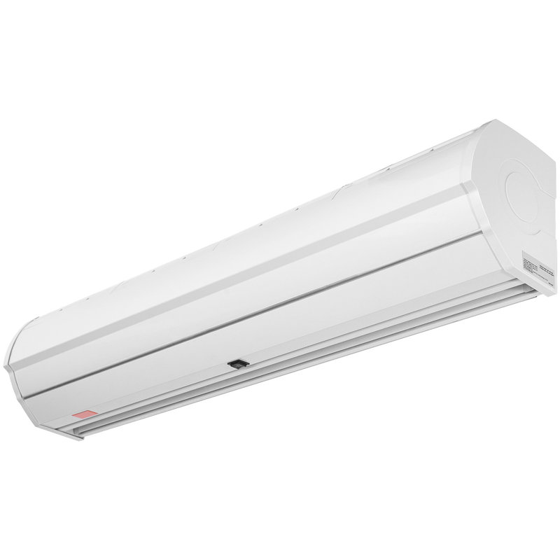 White 48" Commercial Indoor Air Curtain with Two Speeds