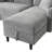 Derick 74" Wide Upholstered Sleeper Sofa With 2 Pillows And Storage-94016368