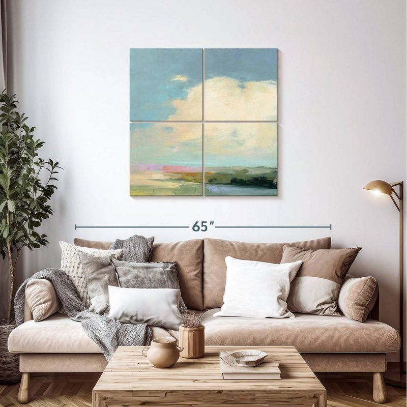 Horizon coloré Avery II, H 38 po x l 38 po