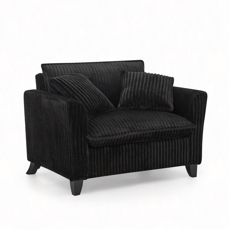 Lazy Sofa Chair, Comfortable Single-Person Sofa Chair, With A Backrest And Soft Seat Cushion, Having Armrests On Both Sides, Suitable For Living Room And Bedroom