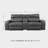 Jandrain 96'' Faux Leather Power Reclining Loveseat