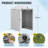 3 ft. 1 in. W x 5 ft. 10 in. D Portable Storage Shed-126411192-126411193