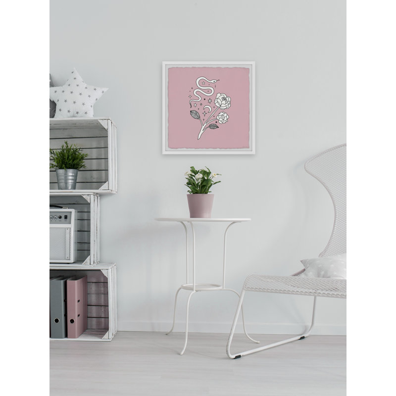 Flowers Of Deceit - Single Picture Frame Painting, 81cm H x 81cm W x 3.81cm D
