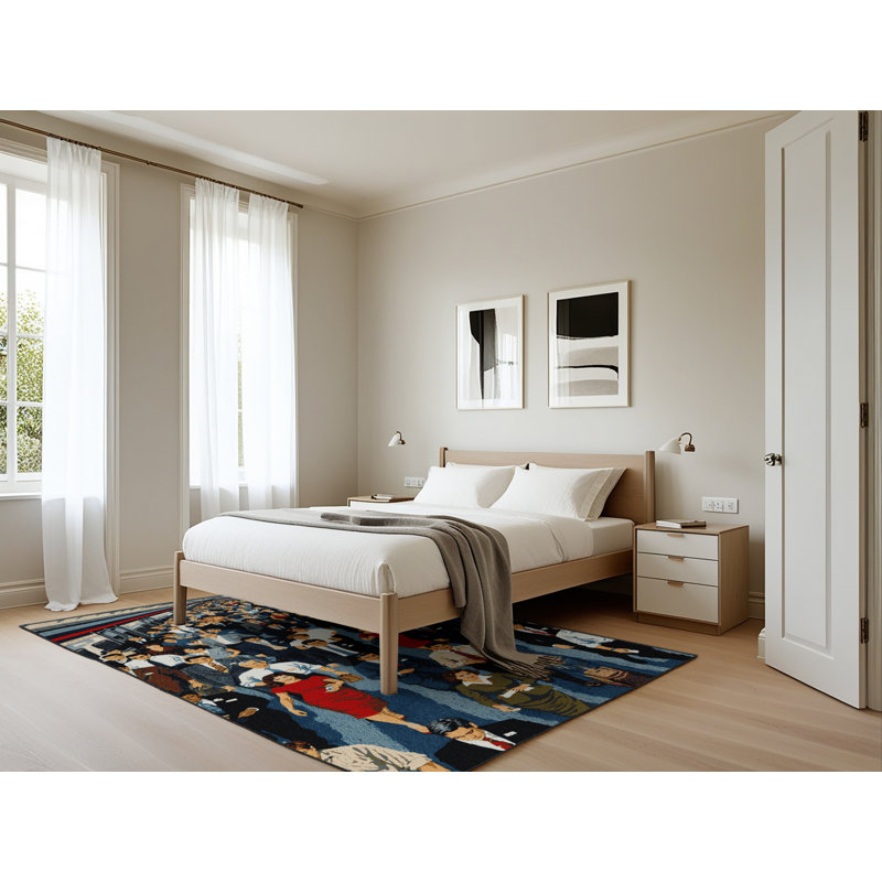 Tapis de transport gris lavable à la machine, Rectangle 5 pi x 7 pi