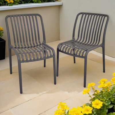 Stacking Patio Dining Side Chair
