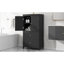 Bathroom Storage Cabinet, Cabinet With Two Doors And Drawers, Adjustable Shelf, MDF Board, White-505261278