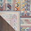 Tapis rouge / gris / bleu Wilbar-619560692