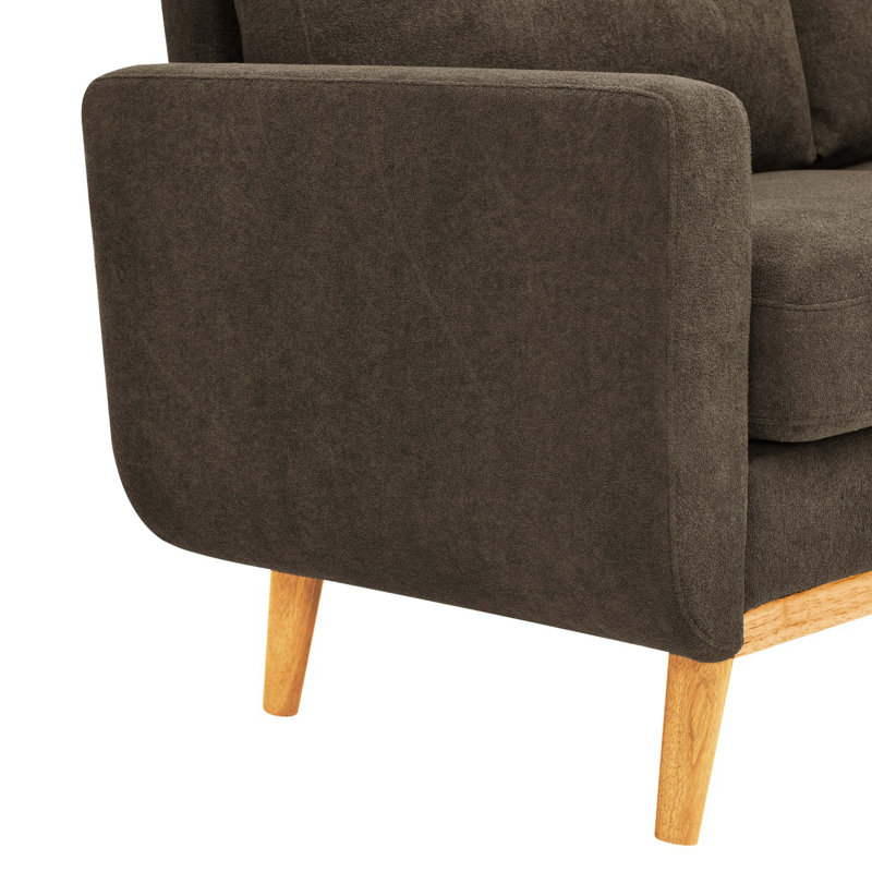 Causeuse Aucteraden, Brun foncé