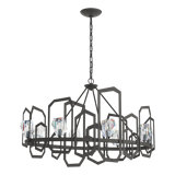 Gatsby 8 - Light Unique Wagon Wheel Chandelier