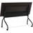 Rectangle Flip Top 23.63'' L Training Table with Casters and Modesty Panel and Cable Management-20685669-20685664-73574290