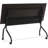 Rectangle Flip Top 23.63'' L Training Table with Casters and Modesty Panel and Cable Management-73574290-20685669-20685666