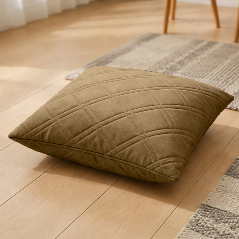 Square Cushion, Rust