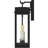 Carmen Matte Black Outdoor Wall Lantern-682085652-682085673