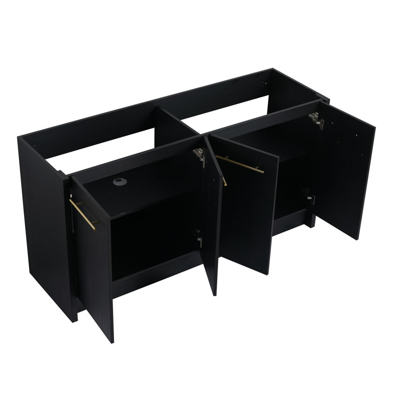 58'' Single Bathroom Vanity Base Only