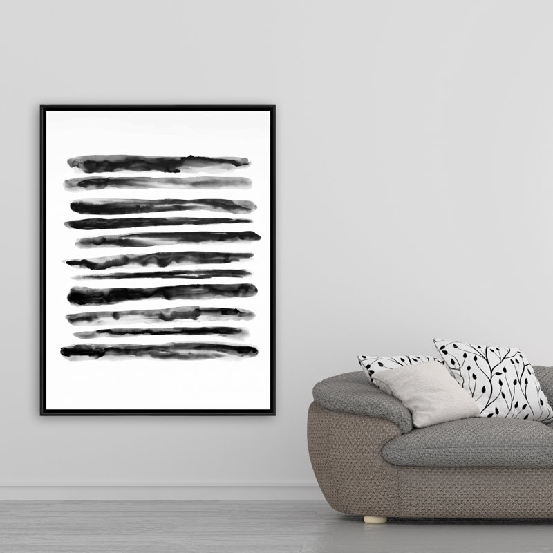 Hatching Print On Canvas