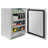 ZLINE Autograph Edition 24 in. Touchstone 151 Can Beverage Fridge with Solid Stainless Steel Door-94365320