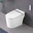 Smart Bidet Combo Toilet with Foot Sensor and Remote Control