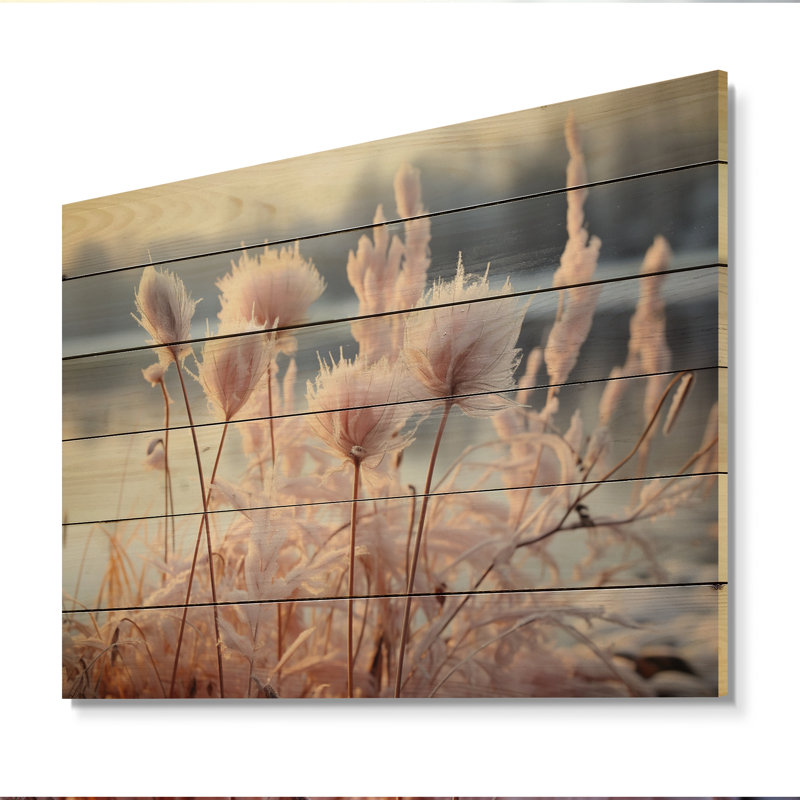 Winter Reverie Landscape V On Wood Print, H 24 po x l 32 po x P 0,78 po