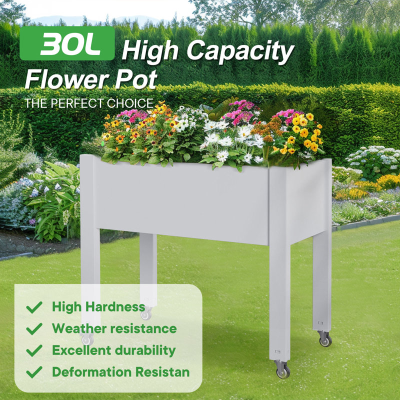 Jardinière surélevée Srushti, H 33 po x l 48 po x P 24 po