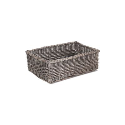 Forgan Wicker Storage Tray Basket