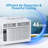 NANAN 6000 BTU Wi-Fi Connected Window Air Conditioner with Remote Included