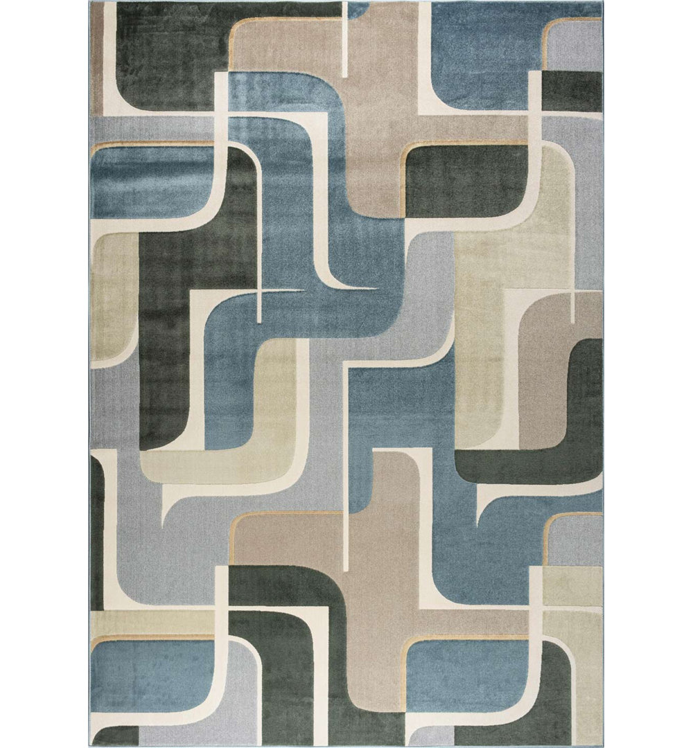 Abstract 200cm X 290cm Area Rug