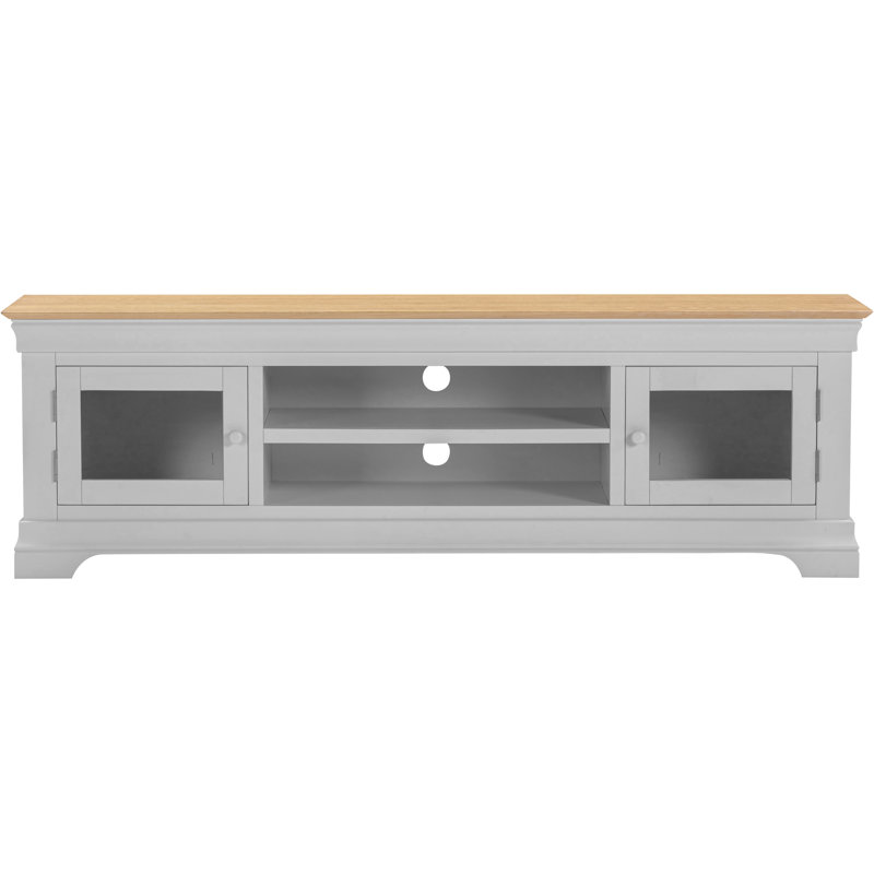 Adaleya TV Stand, 56cm H x 180cm L x 43cm W, Grey