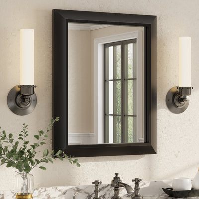 Amara Tempered Glass Mounted Wall Mirror