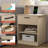 1 - Drawer Nightstand With Charging Station-1268071360
