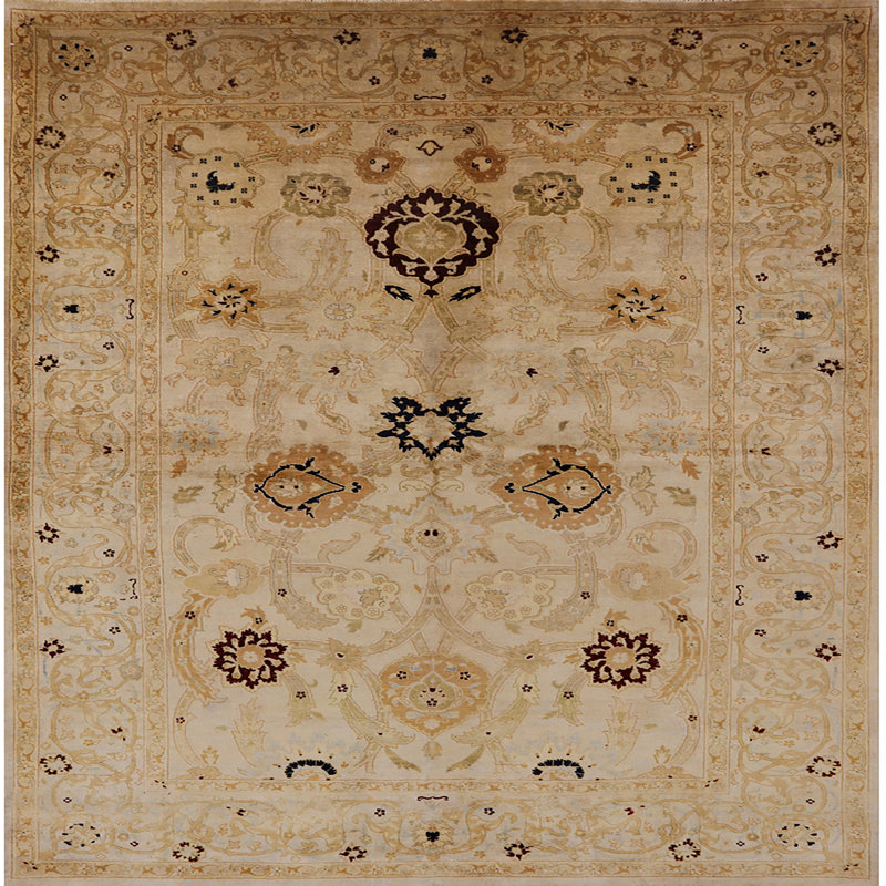 Rek Oriental Indoor Rug, Square 5'
