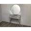 Rogue 90cm Glass Top Console Table